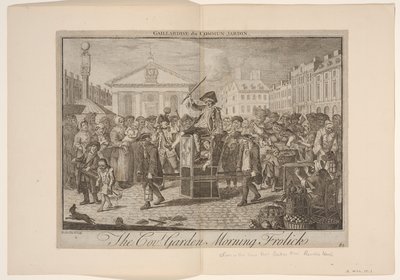 La mattinata di Covent Garden da Louis Philippe Boitard