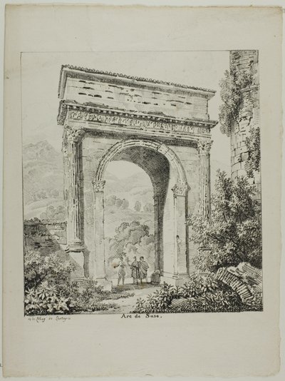Arco di Susa da Louis Pierre Baltard