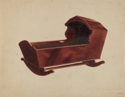 Culla di Mogano da Louis Plogsted