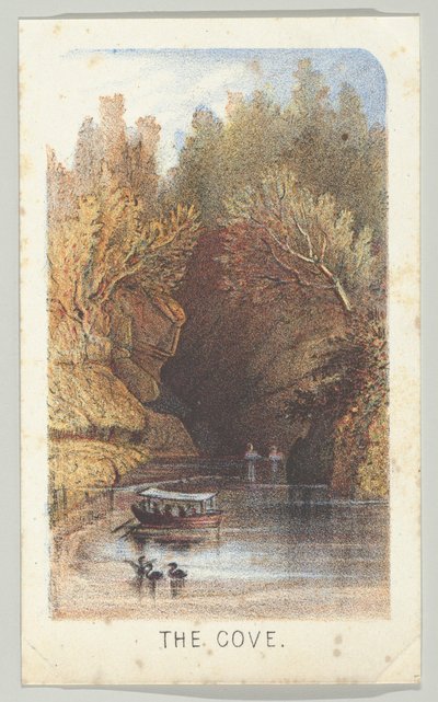 La Baia, dalla serie, Vedute di Central Park, New York, Parte 3, 1864 da Louis Prang