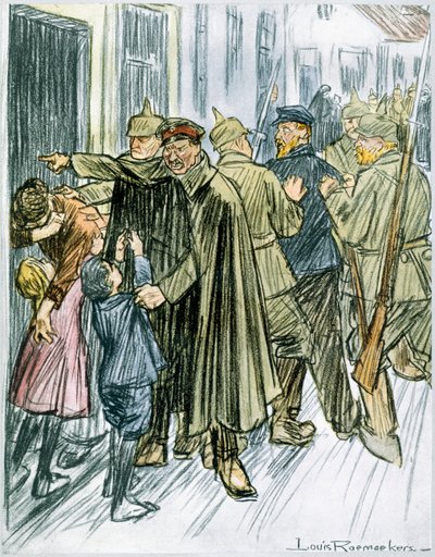 Mariti e padri da Louis Raemaekers
