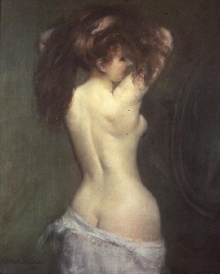 La Toilette da Louis Robert Carrier Belleuse