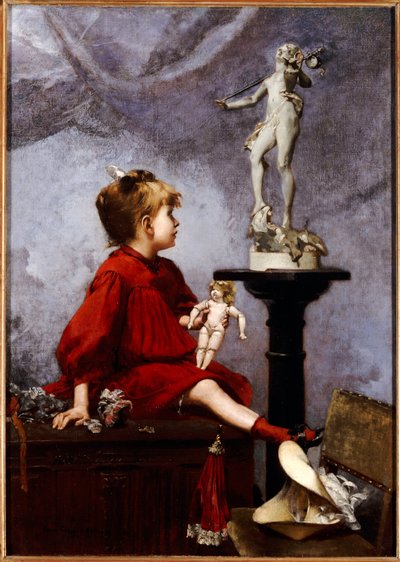 La bambola da Louis Robert Carrier Belleuse