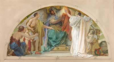 Ferma convinzione - Verità, audacia, fiducia in se stessi (studio per la porta d