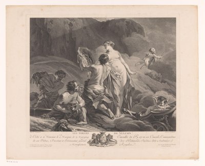 Venere e Vulcano da Louis Simon Lempereur