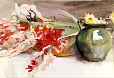 Bouquet di gladioli da Louis Soutter