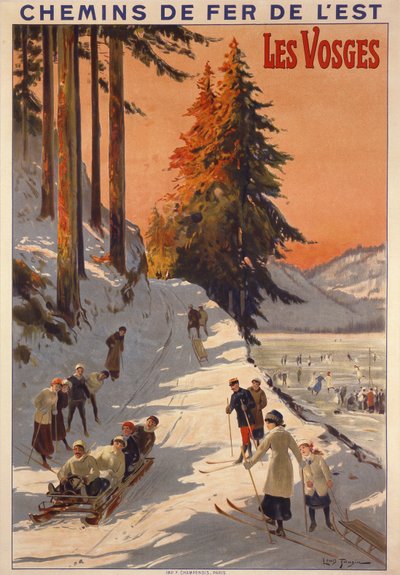 Poster di Les Vosges da Louis Tauzin