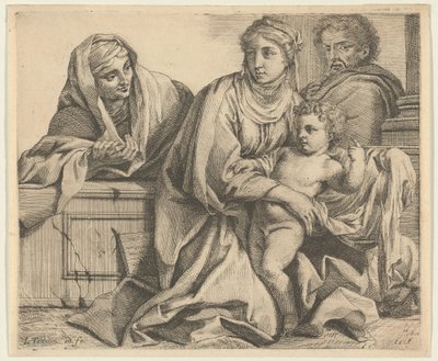 La Sacra Famiglia con Sant