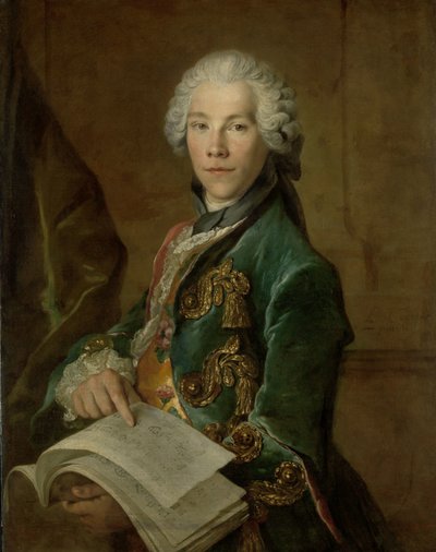 Ritratto di Arnoldus van Rijneveld da Louis Tocqué