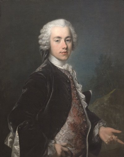 Ritratto di Frederik Berregaard da Louis Tocqué