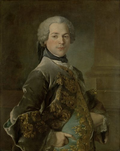 Ritratto di Isaac van Rijneveld da Louis Tocqué