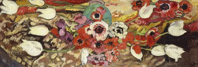 Anemoni e tulipani bianchi da Louis Valtat