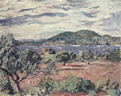 Baia di Antheor, c.1906-07 da Louis Valtat