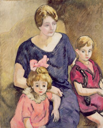 Madre e bambini da Louis Valtat