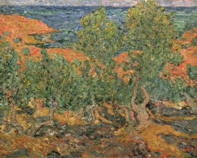 Rocce ocra da Louis Valtat