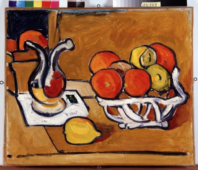 Natura morta nel barile di petrolio da Louis Valtat
