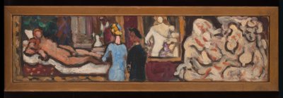 Studi sulla Venere di Urbino di Tiziano e sulla flora, realizzati in occasione della mostra "Arte italiana" al Petit Palais. da Louis Valtat