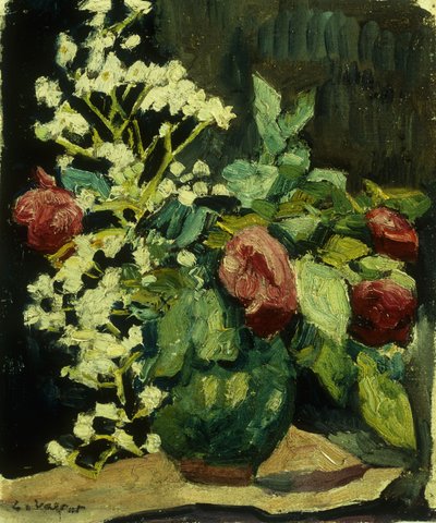 Vaso di rose da Louis Valtat
