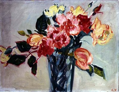 Vaso di rose da Louis Valtat