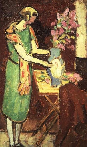 Donna in un interno da Louis Valtat