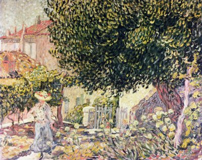 Donna nel Giardino da Louis Valtat
