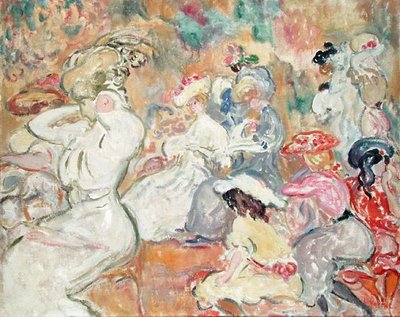 Giovani donne nel giardino, c.1898 da Louis Valtat
