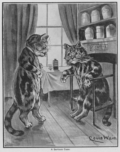 Un caso serio da Louis Wain