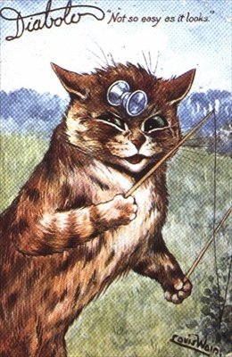 "Diabolo - Non è facile come sembra" da Louis Wain