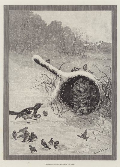 Il possesso è nove decimi della legge da Louis Wain