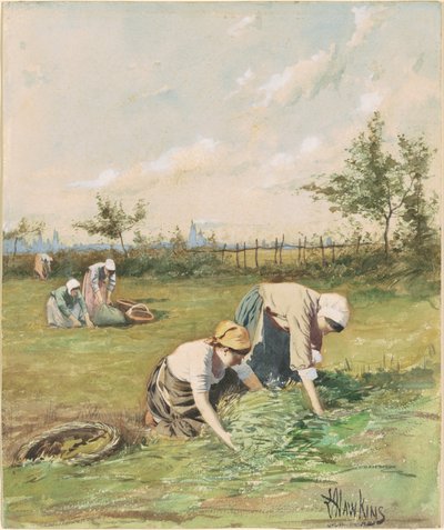 Spigolatrici nel Campo da Louis Welden Hawkins