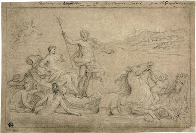 Trionfo di Nettuno e Anfitrite, 1706-07 da Louis de Boullongne