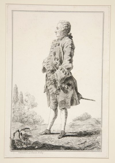 Barone de Bezenval da Louis de Carmontelle