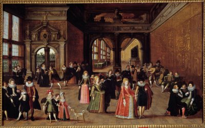 Ballo alla corte di Enrico IV da Louis de Caulery