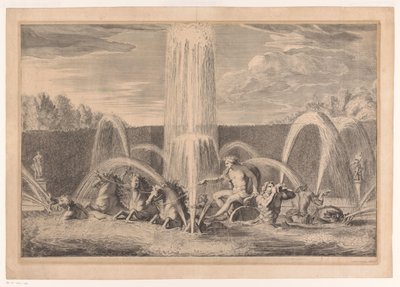 Stagno di Apollo nel giardino di Versailles da Louis de Châtillon
