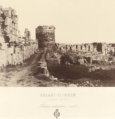 Kalaat el Hosn (Castello dei Cavalieri, Siria) da Louis de Clercq