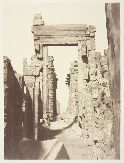 Karnac, Grande Allée du Milieu des Ruines, ingresso est da Louis de Clercq