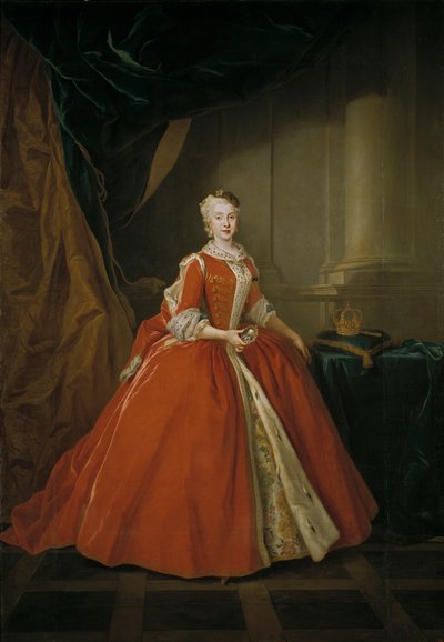 Maria Amalia di Sassonia da Louis de Silvestre