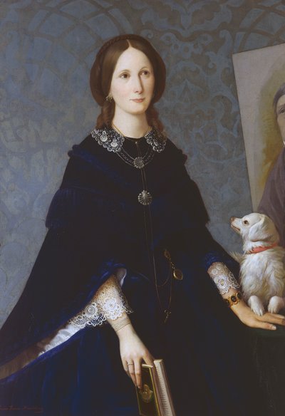 Autoritratto, circa 1865 da Louisa Grace Bartolini