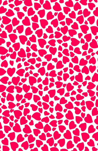 Cuore con stampa animale, 2014 (immagine digitale) da Louisa Hereford