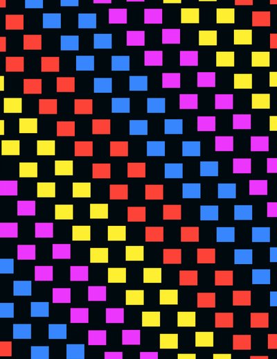 Quadrati colorati da Louisa Hereford