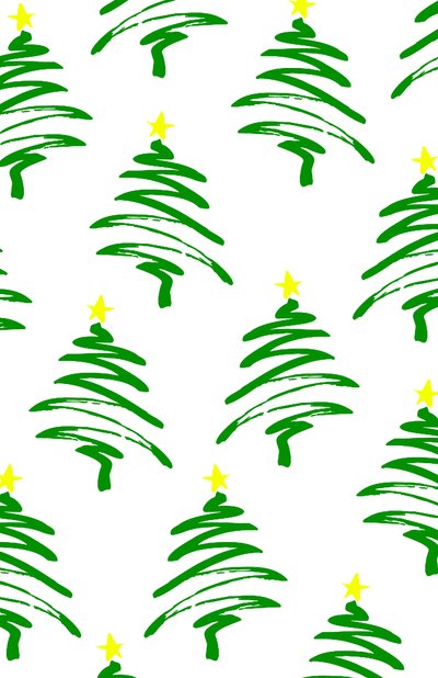Alberi di Natale Funky, 2017 da Louisa Hereford