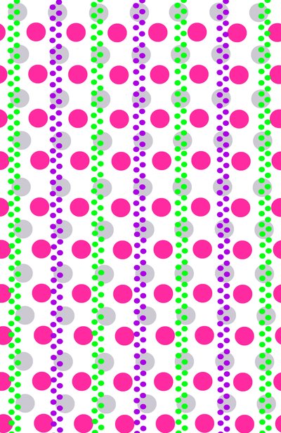 Striscia a pois, 2014 da Louisa Hereford