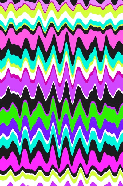 Striscia ondulata, 2015, Media digitale da Louisa Hereford