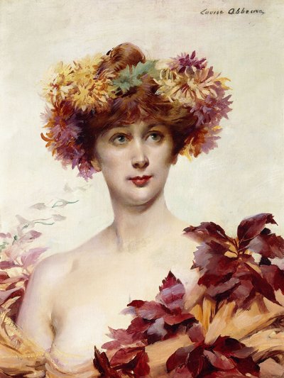 Ritratto di Sarah Bernhardt da Louise Abbéma