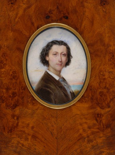 Ritratto del compositore Franz Liszt 1811-1886, 1836 da Louise Besnard née Vaillant