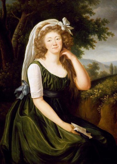 Jeanne Bécu, contessa Du Barry 1743-1793 da Elisabeth Louise Vigee Lebrun
