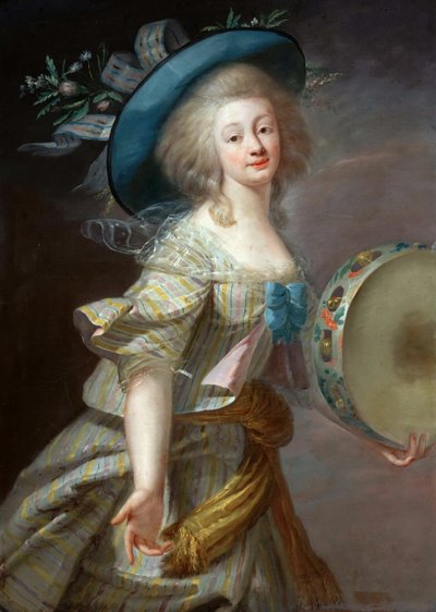 Ritratto di una ballerina, c. 1780 da Elisabeth Louise Vigee Lebrun