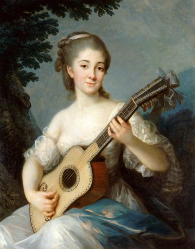 Ritratto di Marie-Louise de Robien, 1774 da Elisabeth Louise Vigee Lebrun