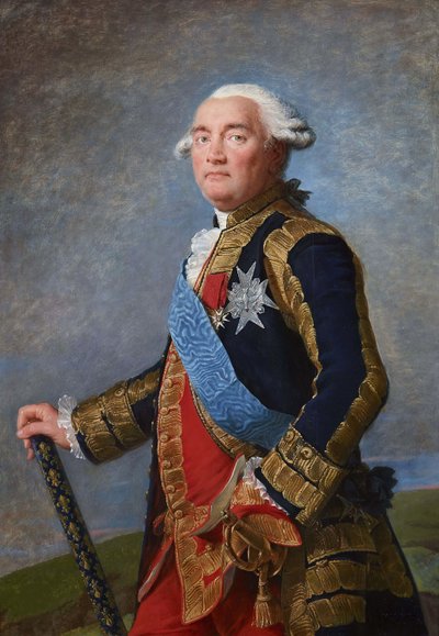 Ritratto di Philippe Henri, marchese di Ségur 1724-1801 da Elisabeth Louise Vigee Lebrun