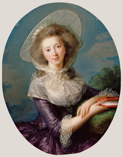 Ritratto della Vicomtesse de Vaudreuil da Elisabeth Louise Vigee Lebrun